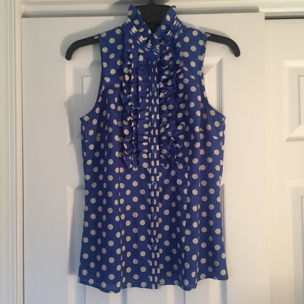 The Limited - Button down, sleeveless